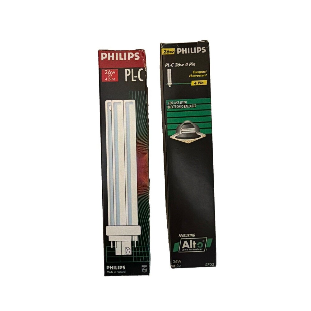 PHILIPS 383349 26 Watts Pin Base PL-C ALTO 26W/827 4P 1CT G24q- New In Box